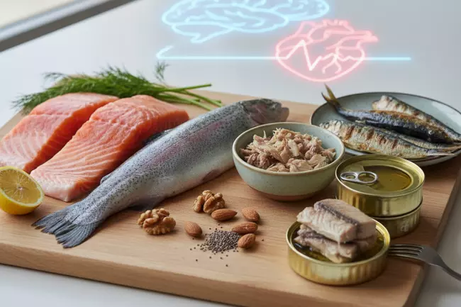 Жирная и нежирная рыба для омега‑3