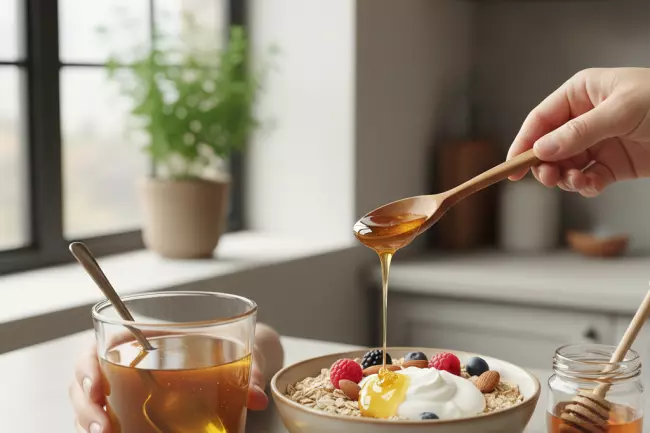 Польза мёда: время приёма и сочетания