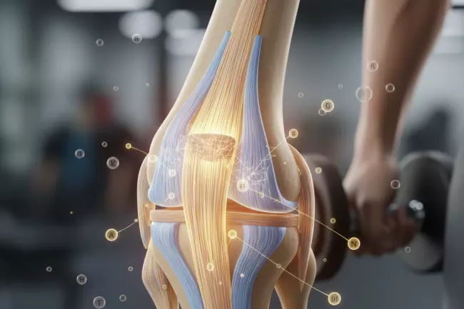 Коллаген при силовых тренировках для суставов и связок