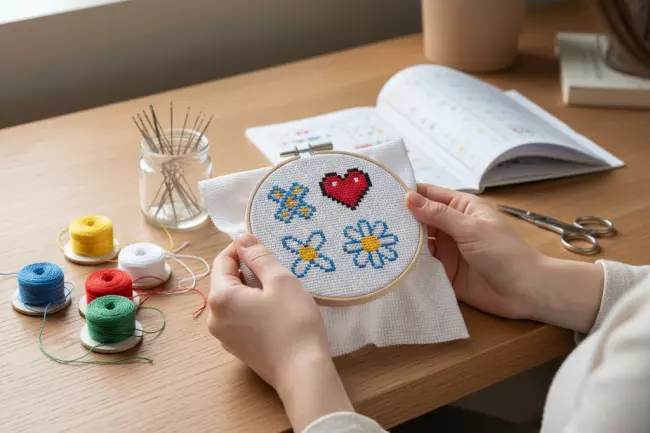 Простые схемы вышивки крестом для начинающих