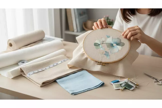 Вышивка гладью: техника и подходящие ткани