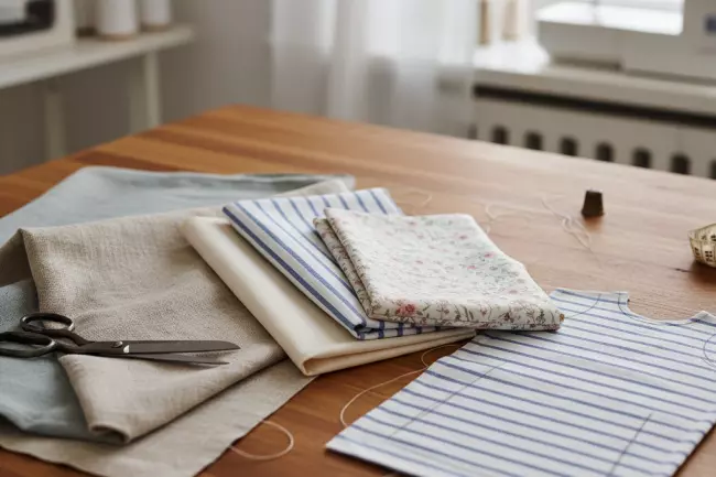 Удобные ткани для шитья без выкроек