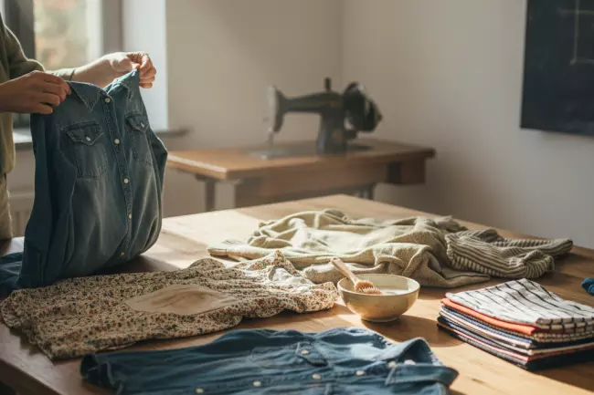 Подготовка одежды к повторному использованию