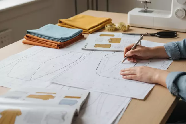 Простые выкройки для начинающих шитьё