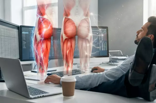 Причины снижения мышечной массы при сидячей работе