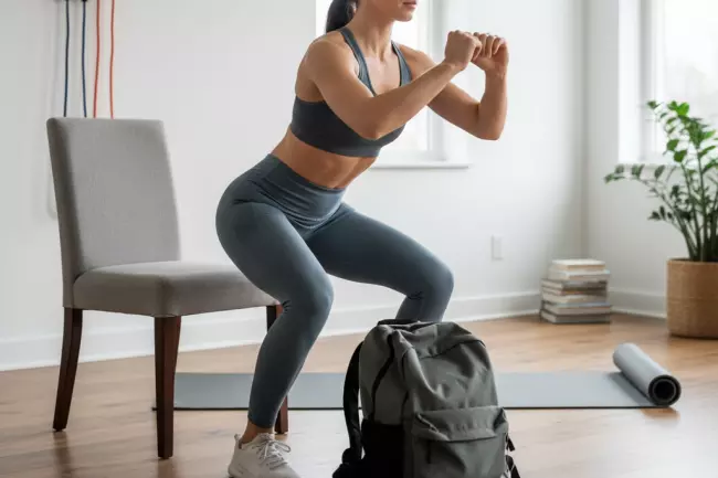 Нагрузка на ноги и спину дома