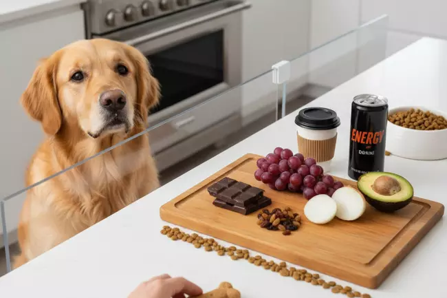 Опасные продукты для собак дома