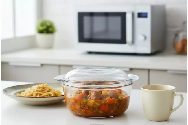 Подходящая посуда для ежедневного разогрева в микроволновке
