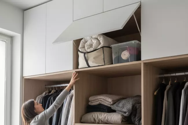 Расчёт глубины и высоты шкафа с антресолями