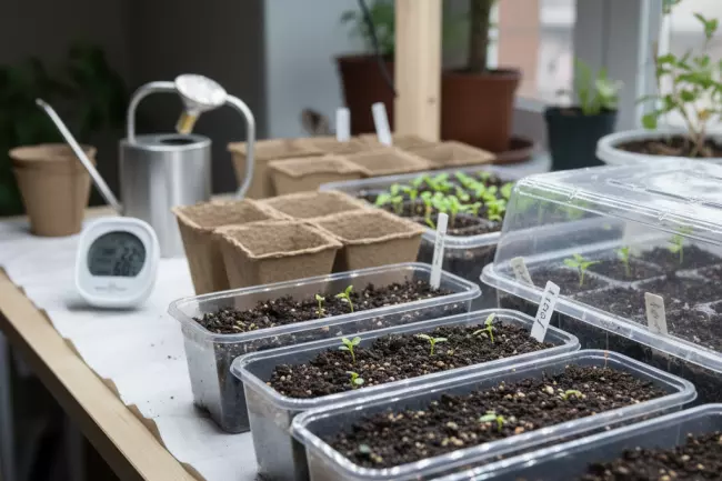 Цветочные культуры для раннего посева рассадой