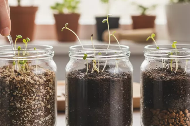 Рыхлый питательный безопасный грунт для рассады