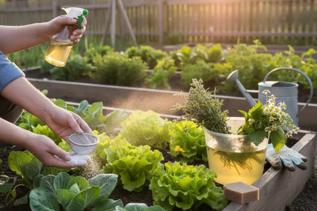 Народные средства защиты огорода весной