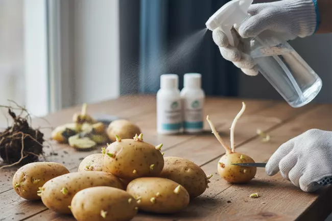 Проращивание и обработка клубней картофеля перед посадкой