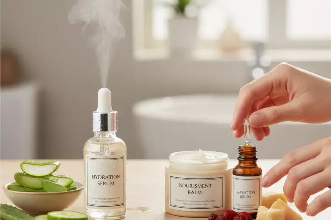 Увлажнение и питание кожи против морщин