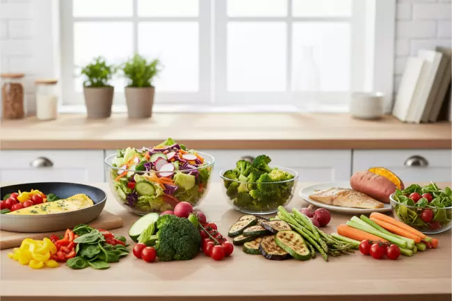 Ежедневная норма овощей 400–600 г