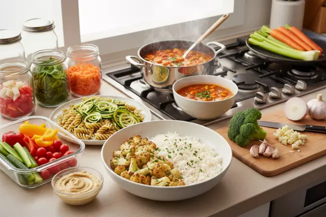 Незаметное увеличение доли овощей в рационе