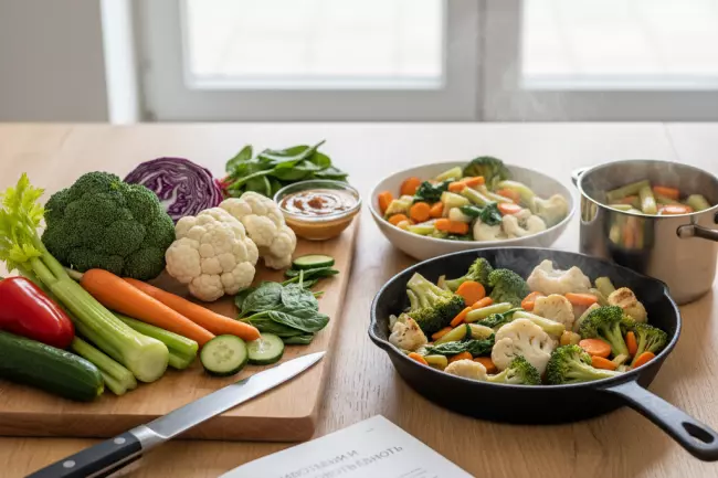 Пищеварение и переносимость сырых и приготовленных овощей