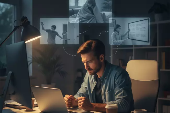 Старые поведенческие сценарии под давлением