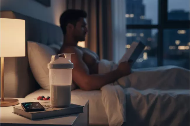 Оптимальный приём казеинового протеина без еды