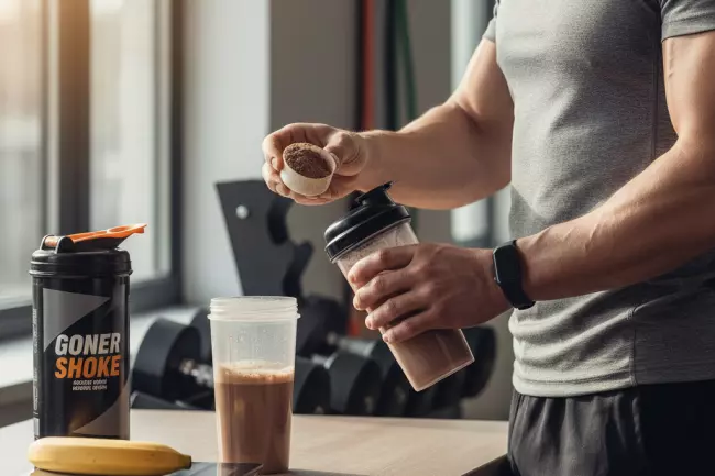 Прием гейнера для набора мышечной массы