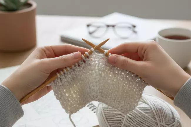 Вязание спицами для начинающих: выбор первой пряжи