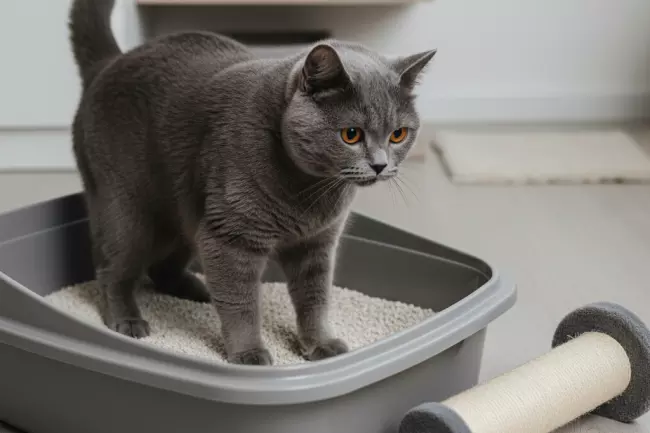 Уход и питание британской короткошёрстной кошки