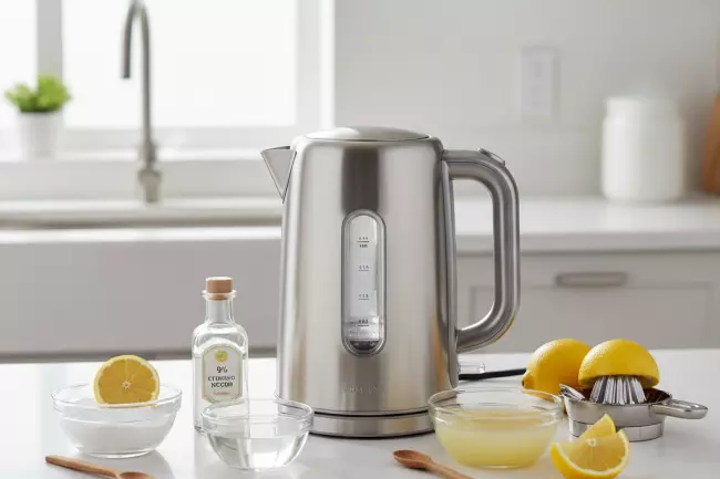 Безопасное удаление накипи в электрочайнике