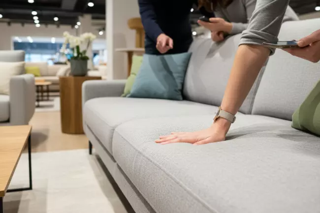 Качество наполнения дивана для сна