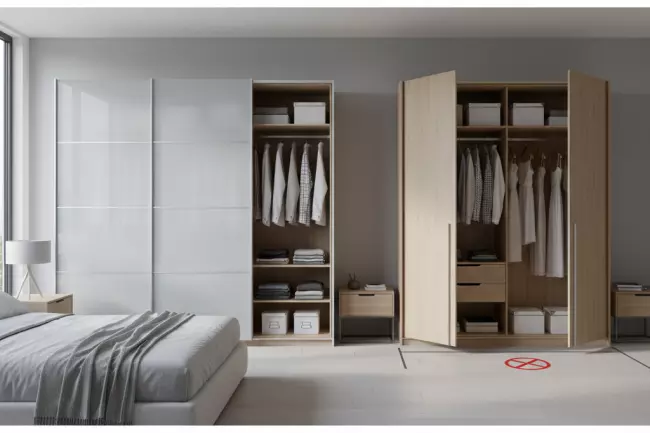 Вместимость и доступ к вещам в шкафах