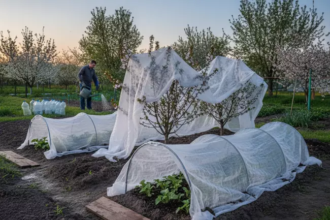 Восстановление и защита растений после заморозков