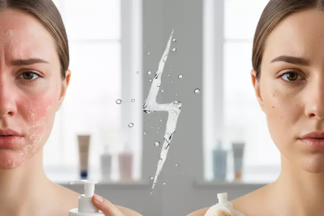 Признаки агрессивного и недостаточного очищения кожи