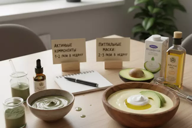 Оптимальная частота домашних питательных масок лица