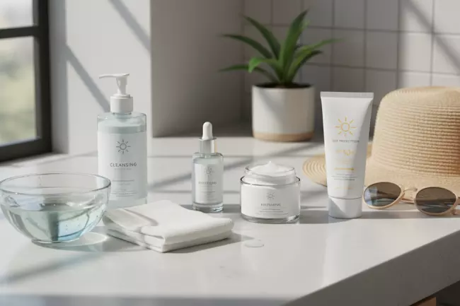 База антивозрастного ухода: очищение, увлажнение, SPF