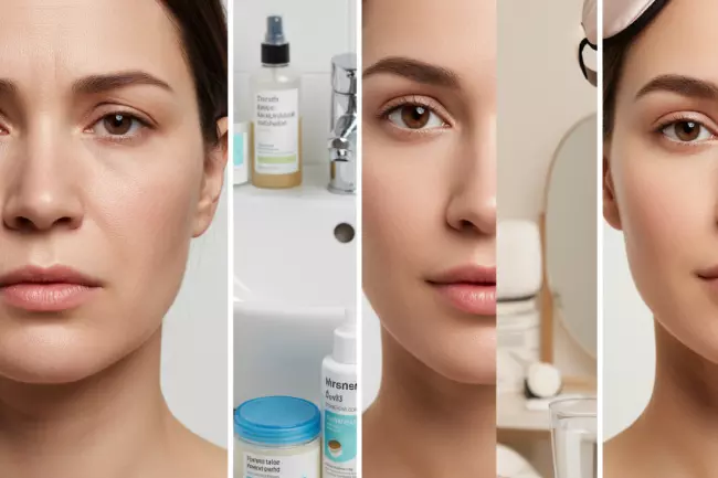 Признаки преждевременного старения кожи лица и шеи