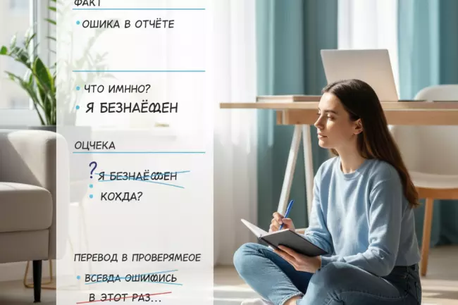 Ослабление жёсткого внутреннего голоса, самоощущение