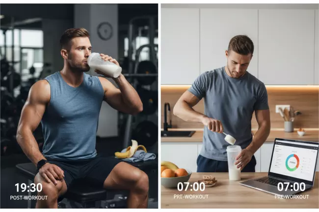 Преимущества сывороточного протеина и время приема