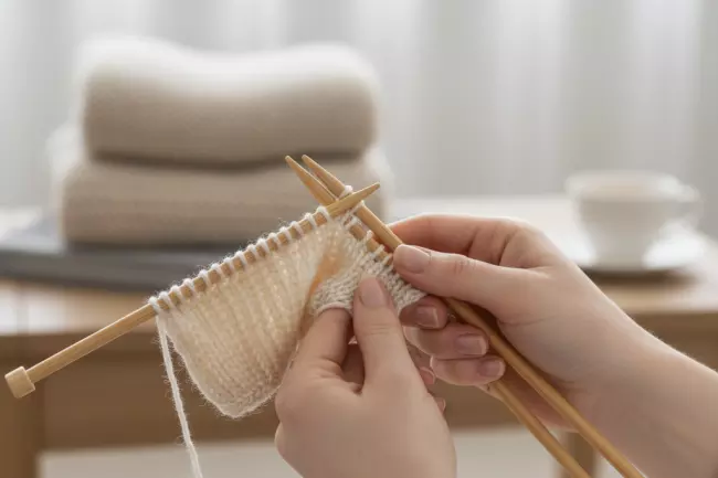 Вязание спицами для начинающих: набор петель