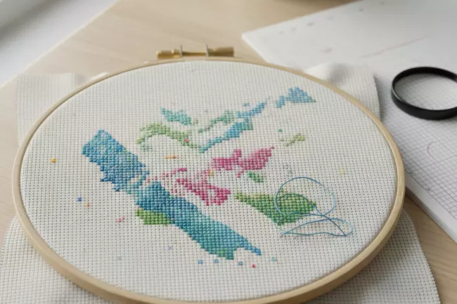 Ошибки новичков в вышивке: схема, счёт, цвет