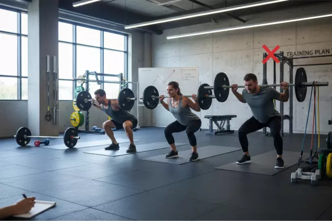 Прогрессия нагрузки и восстановление без застоя