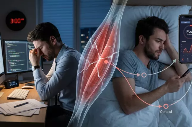 Влияние недосыпа и стресса на мышцы