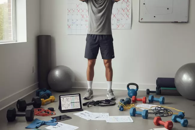 Частая смена тренировочных программ без прогресса