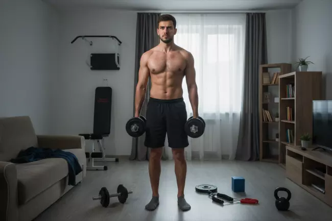 Набор мышечной массы дома без спортзала