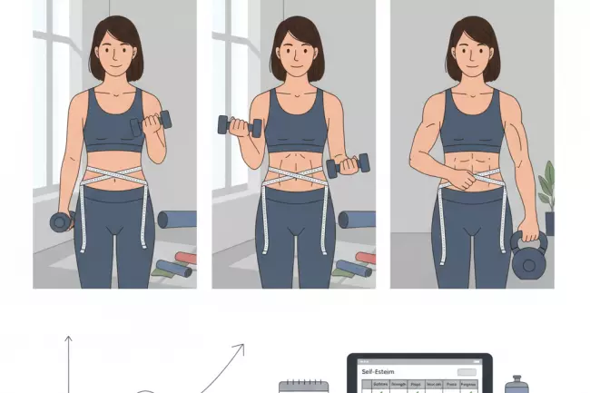 Постепенное улучшение рельефа тела без диет