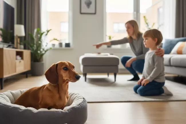 Воспитание таксы в квартире: правила и границы