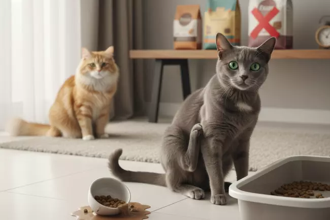 Подбор корма для кошки по возрасту и активности