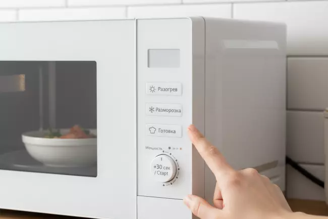 Реально используемые режимы микроволновки: разогрев, разморозка, готовка