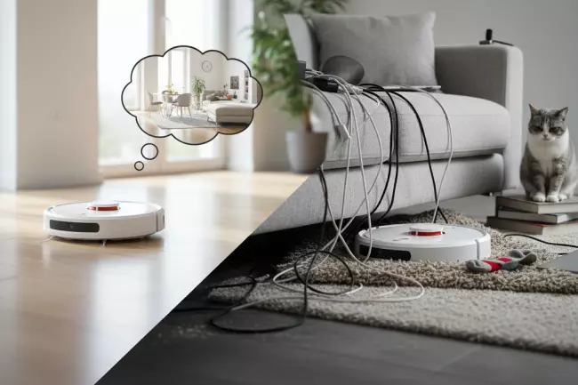 Ограничения и возможности робот-пылесоса дома