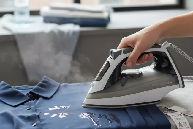 Ошибки паровой подачи утюга и режимы ткани