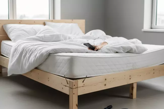 Надёжные материалы каркаса кровати и матраса