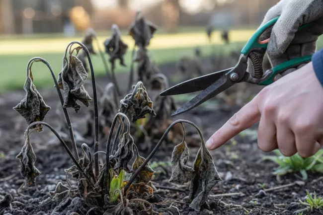 Восстановление растений после весенних заморозков